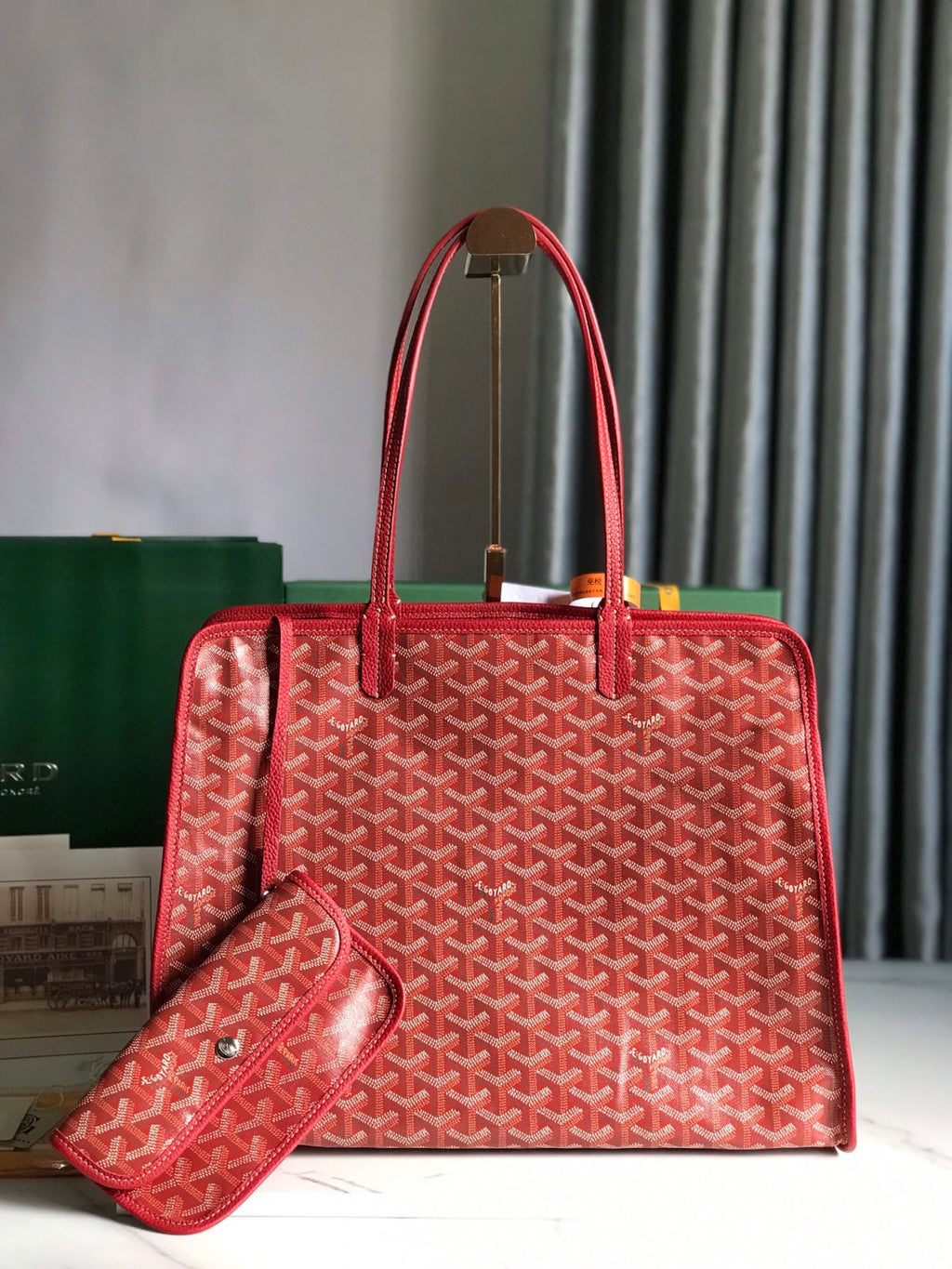 Goyard Hardy Small French-style Elegant Briefcase A Fashionable And Luxurious Handbag Bag Bags #196814