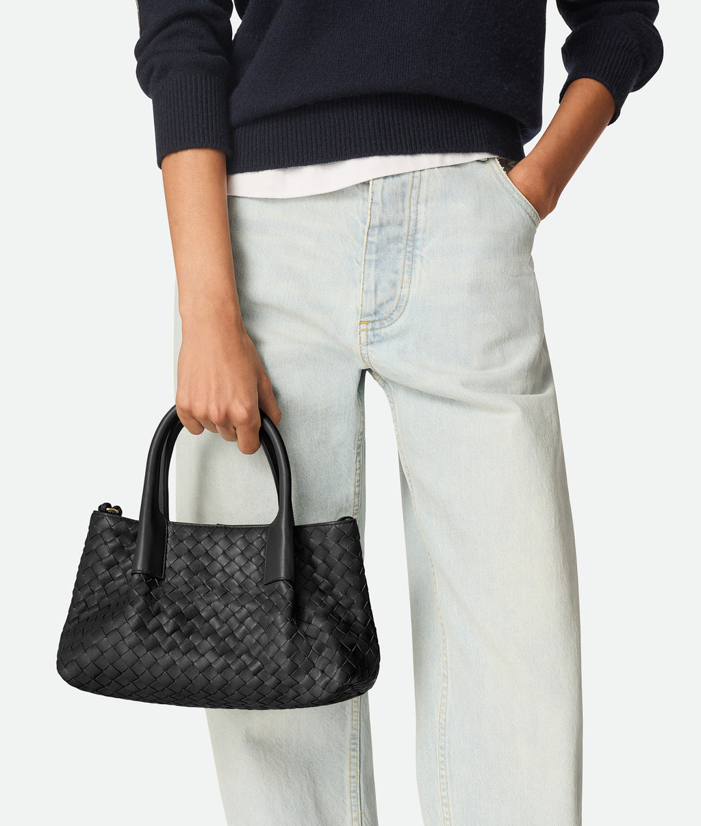 Bottega Veneta Men's Women's Pinacoteca Tote Handbags Woven Reversible Leather Handbags Casual Bag Bags 817166V5AG19631 Ngvp #1149