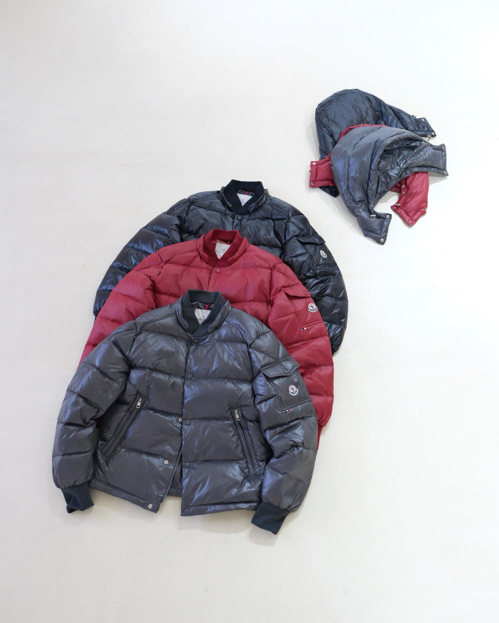 Moncler Black Maljasset Hooded Short Down Jacket #334164