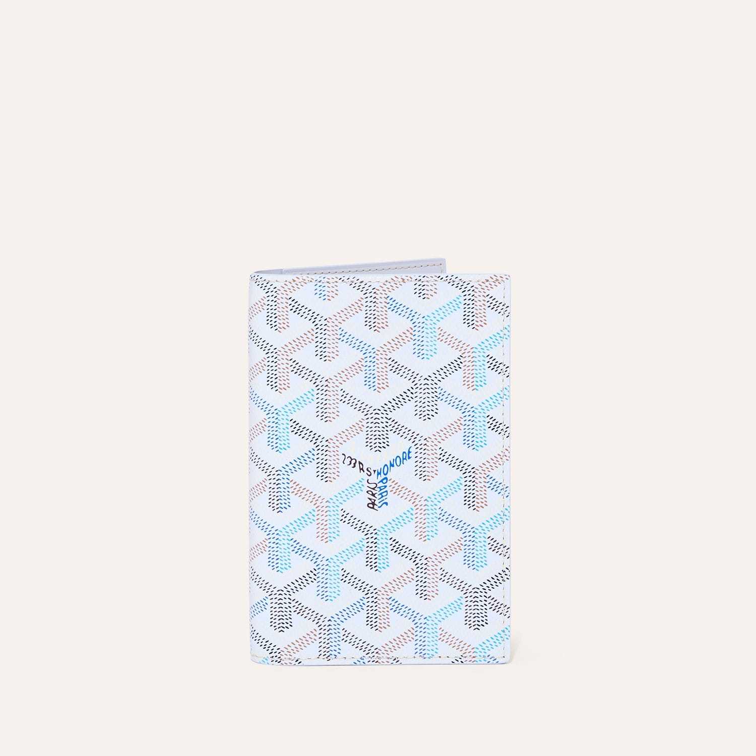 Goyard 2026 Limited Edition GRENELLE Passport-Sized Four-Season Colorful GOYARDINE Canvas Card Holder Bag Bags #196796