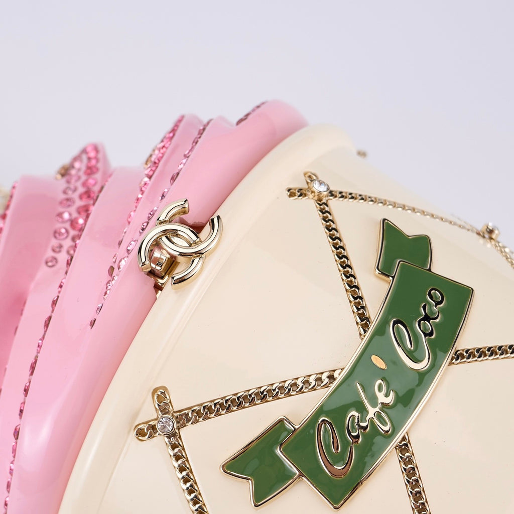 Chanel Women's Fashion Casual Chain Handle Ice Cream Shaped Pouch Evening Clutch Crossbody Bag Bags #78484
