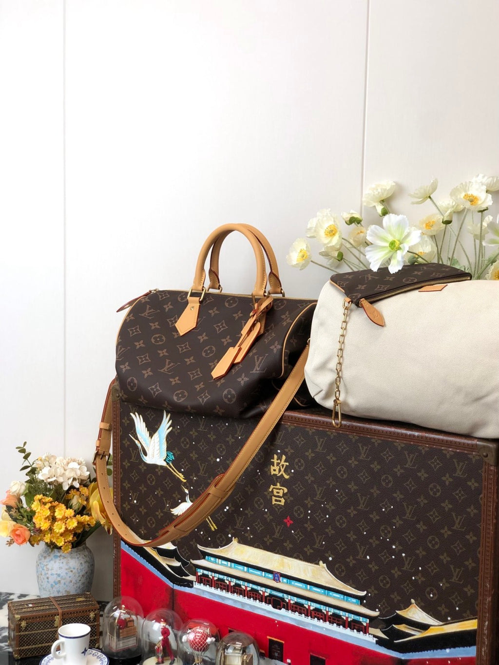 Louis Vuitton Women's Fashion Classic Caramel Coffee Brown Logo Zipper Closure Leather Shoulder Bag Handbags In Small Medium And Large Sizes Crossbody Bag Bags #78659