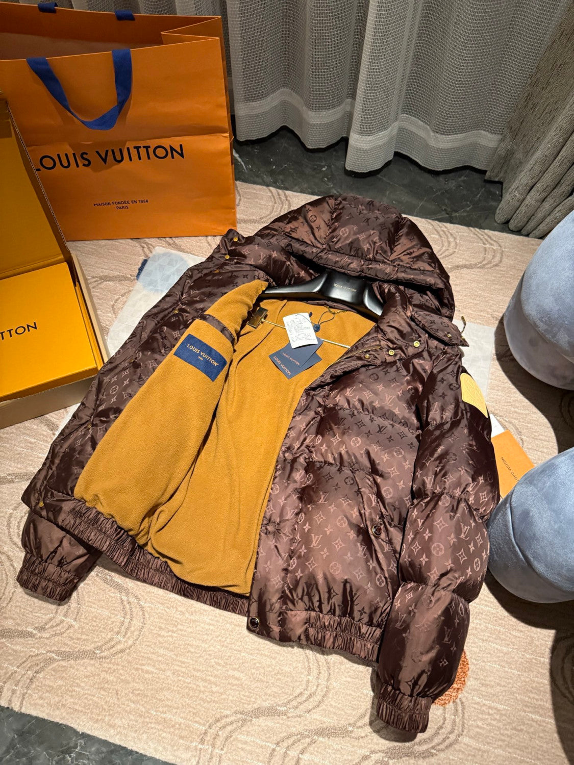 Louis Vuitton Monogram Down Blouson 1AJBCA #335120