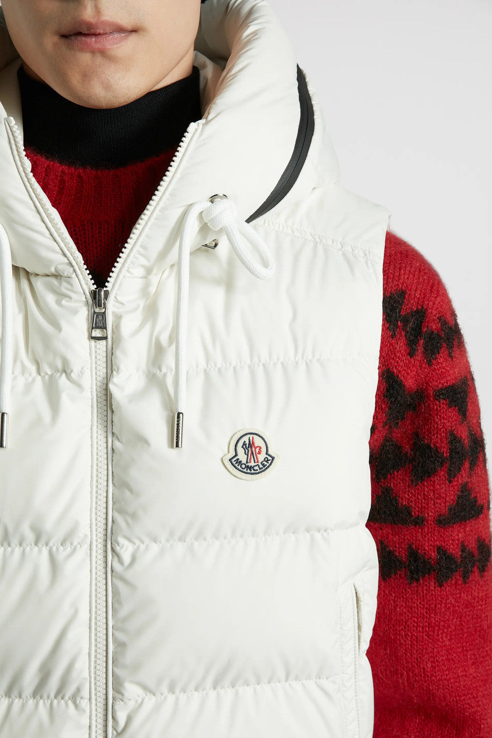 Moncler Cardamine Men'S Hooded Down Waistcoat Autumn And Winter Fashion Comfortable Simple Warm Logo Zip Jacket Vest #81158