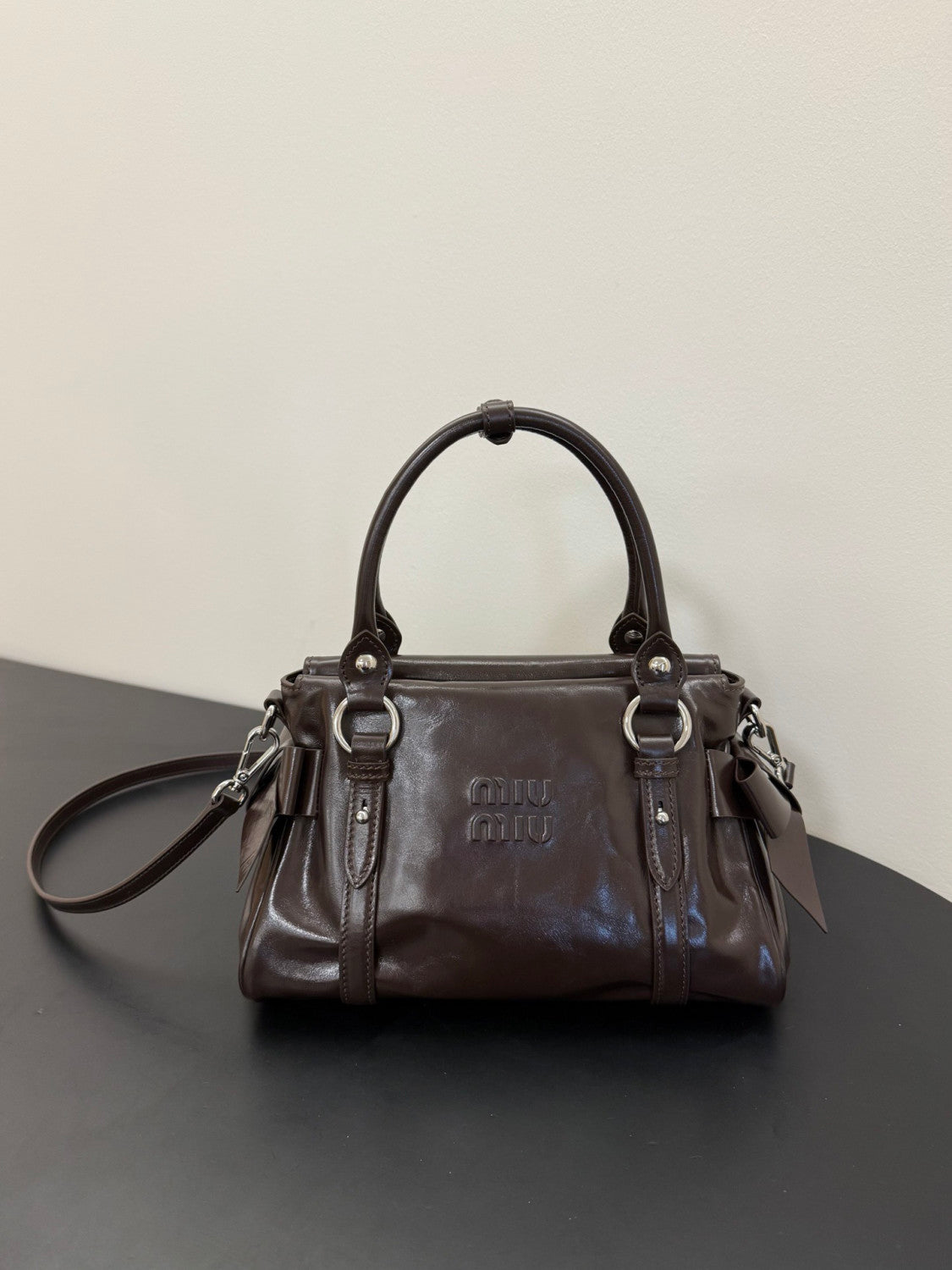 Miumiu Bow Motorcycle Bag #337185