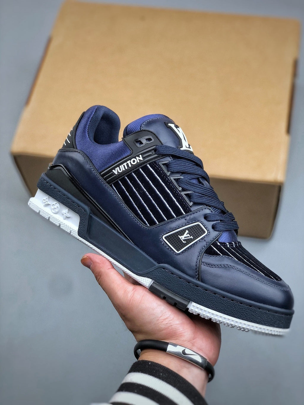 Louis Vuitton LV Trainer Sneaker Shoes #336027