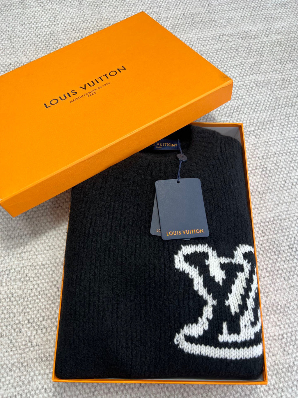 Louis Vuitton Wool Blend Crewneck Pullover Sweater #96723