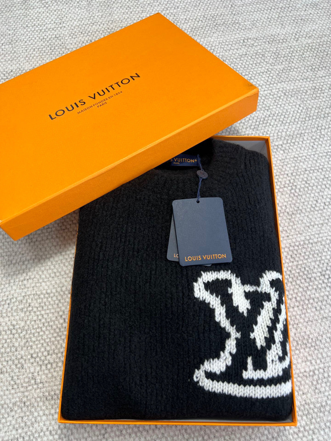 Louis Vuitton Wool Blend Crewneck Pullover Sweater #96723