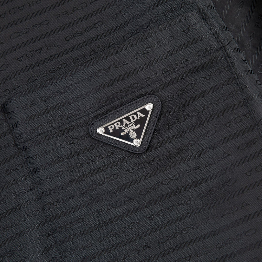 Prada zipper short sleeve shirt T-shirt #98159