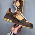 Louis Vuitton Trainer Paris-only Round-toe Lace-up Shoes 1A00LC #375678