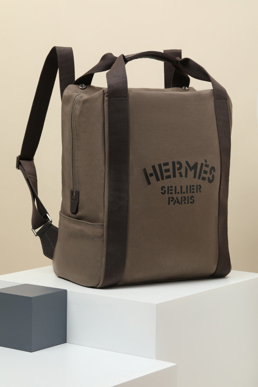 Hermes Men's wear and Women's Fashion Casual Patterned Print Color-Block Backpack Bag Bags #78792