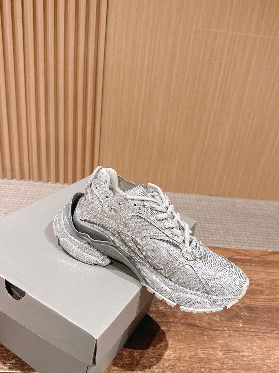 Balenciaga  Runner Sneaker With Rhinestones #333852