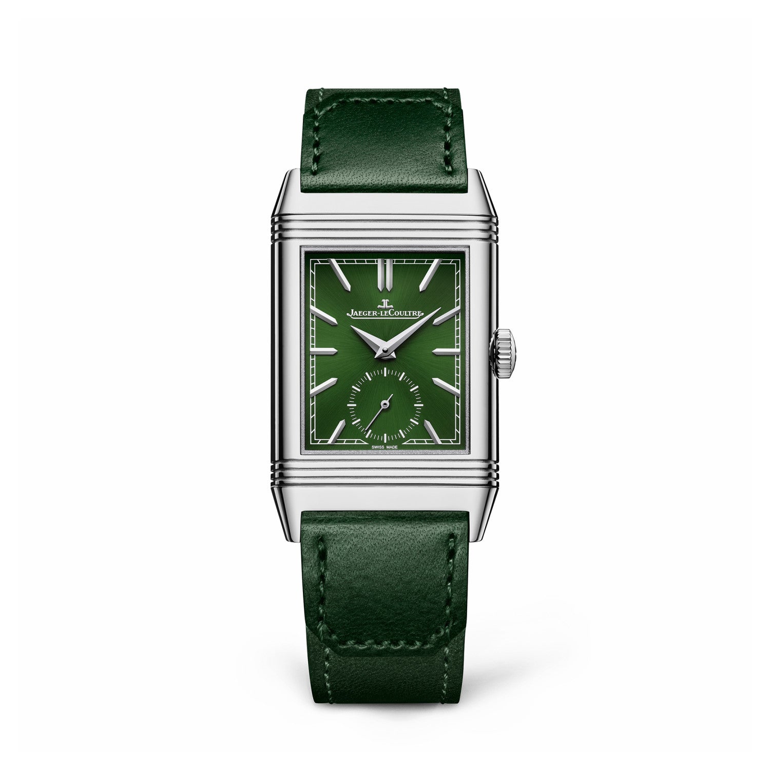 Jaeger LeCoultre Italian Calfskin Reversible Mechanical Watch #96921