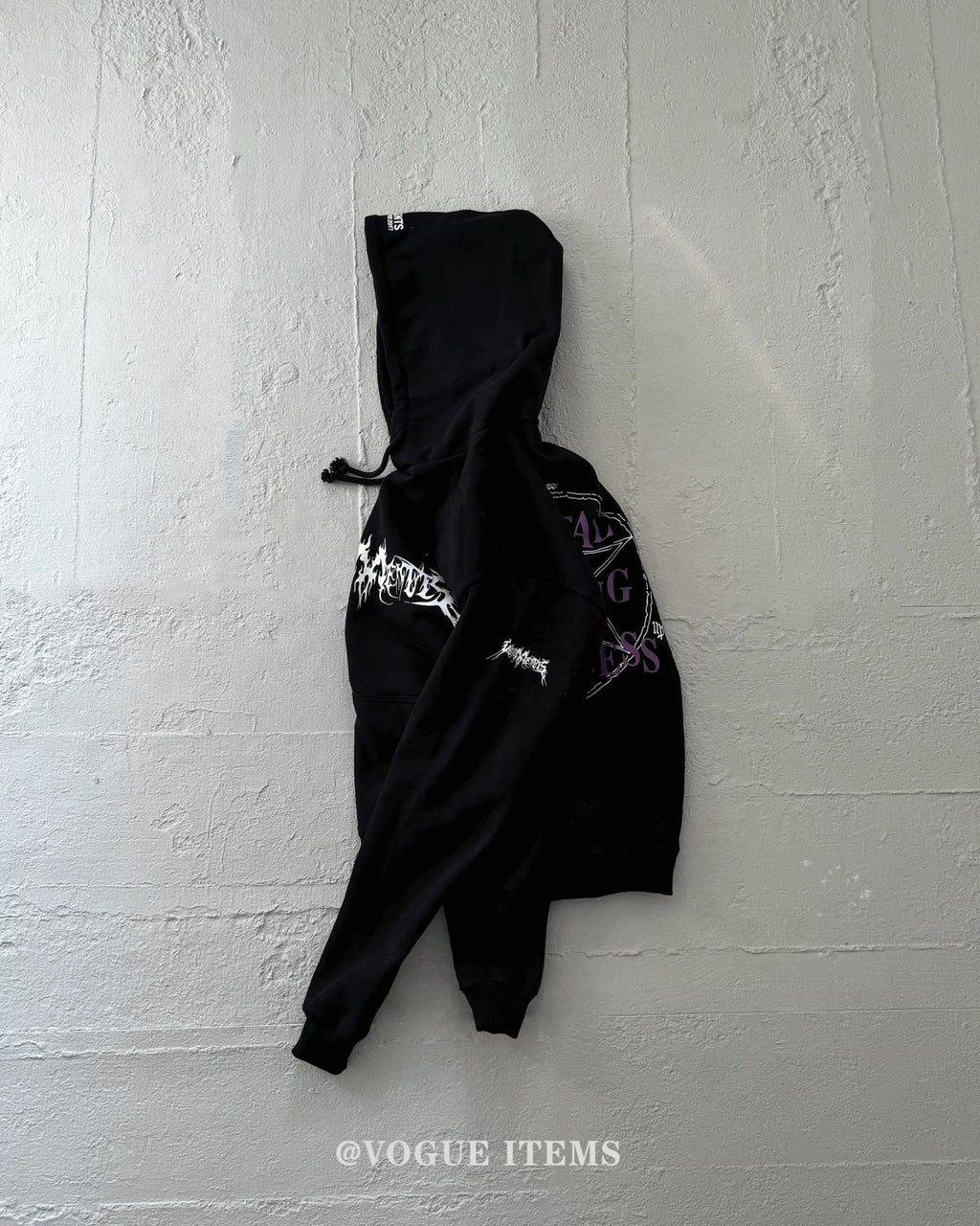VETEMENTS Dark Pentagram Loose Hoodie #336736