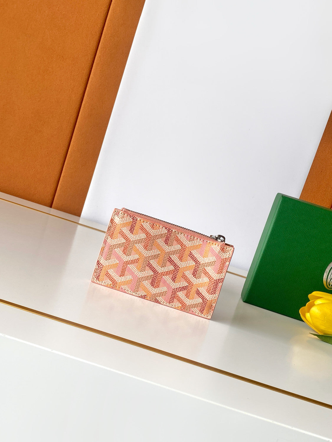 Goyard Bourbon Zipped Card Holder Multicolored #384176