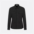 Gucci Men's Spring/Summer Solid Color Fashion Casual Logo Embroidered Collar Cotton Flap Pocket Single Breasted Long Sleeved Shirt Jacket #78252