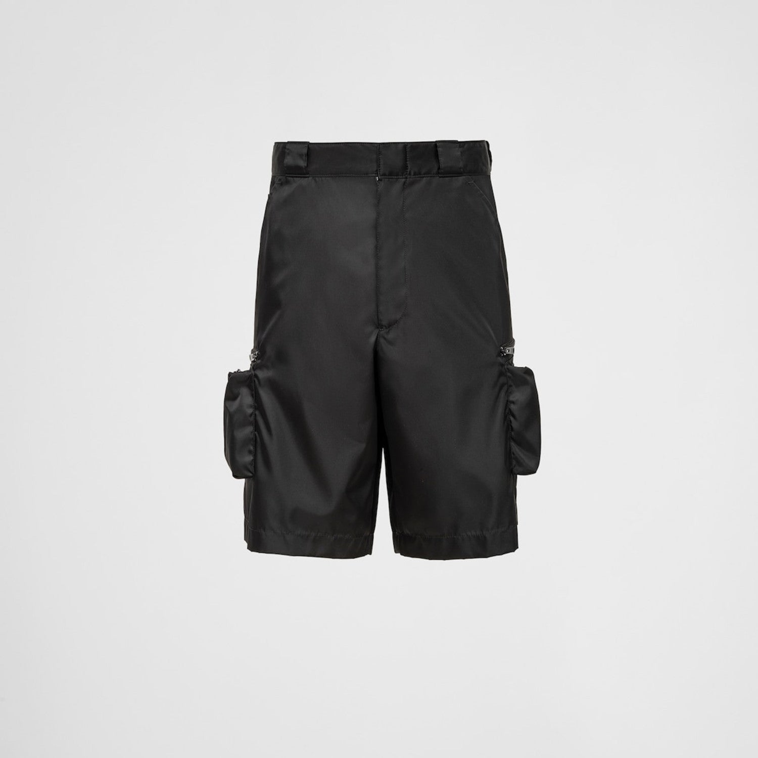 Prada Men's Spring Summer Super Cool Pocket Shorts Thin Black High Street Casual Comfortable Shorts #99289