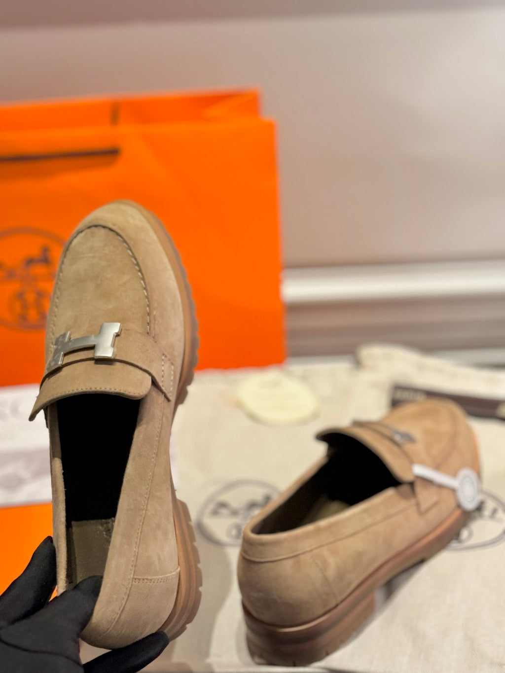 Hermès Faubourg Loafer #375516