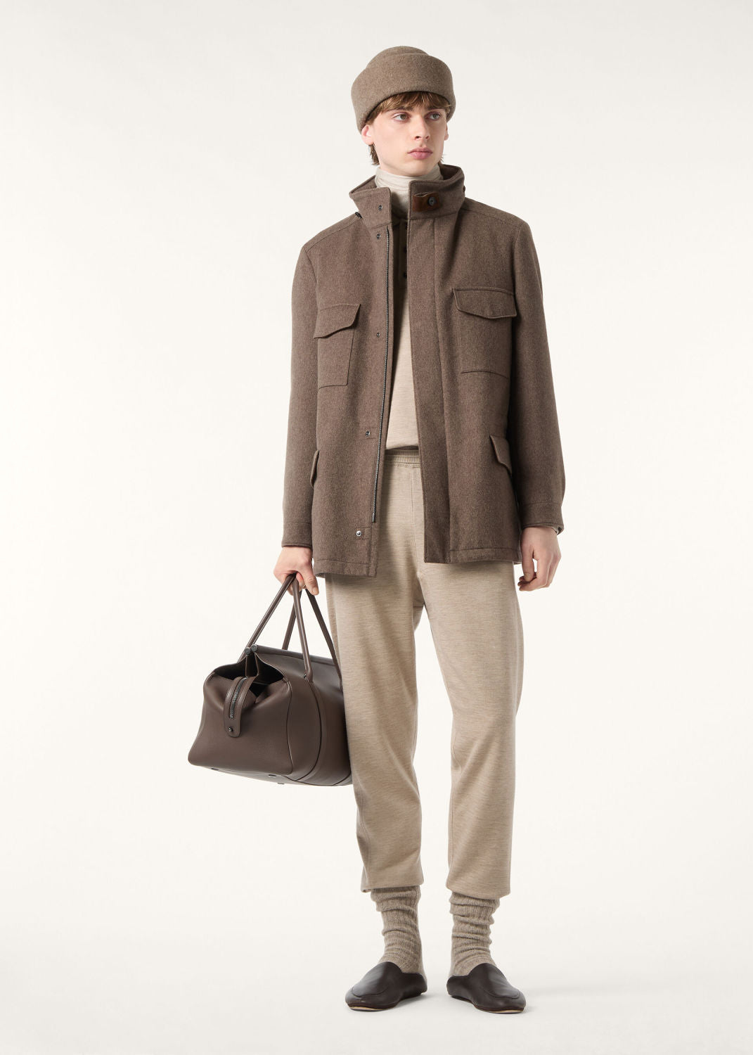 Loro Piana Traveler Military Jacket Cashmere #334784