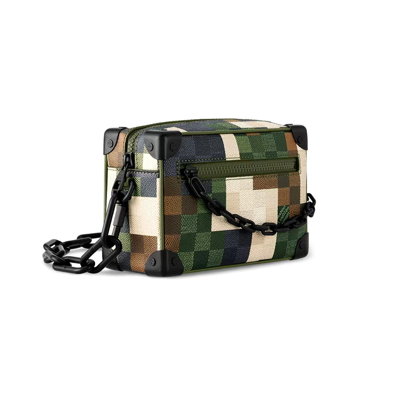 Louis Vuitton Men's Fashion Classic Adjustable Strap Zipper Closure Leather Shoulder Bag Crossbody Bag Bags M24581 #79156