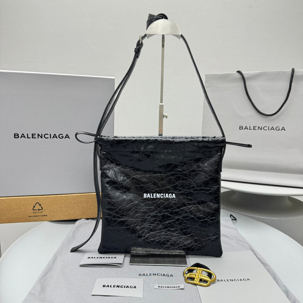 Balenciaga Men's Shopper Dust Bag Crossbody Pouch Medium #335824
