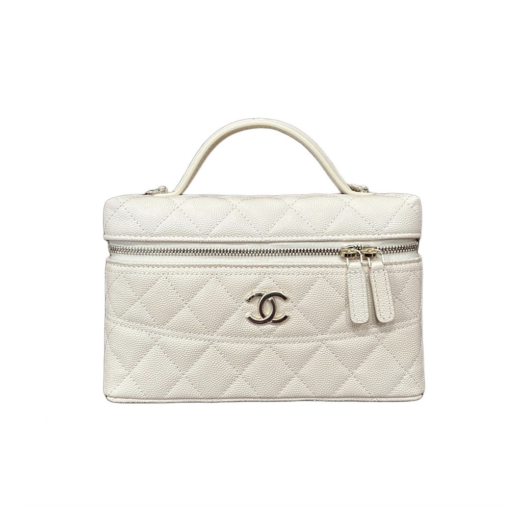 Chanel Women's Solid Color Chain Shoulder Strap Lambskin Shoulder Tote Cosmetic Bag Bags #76486
