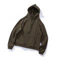 Louis Vuitton Men's Autumn Solid Color Loose Hooded Sweatshirt Pullover #97254
