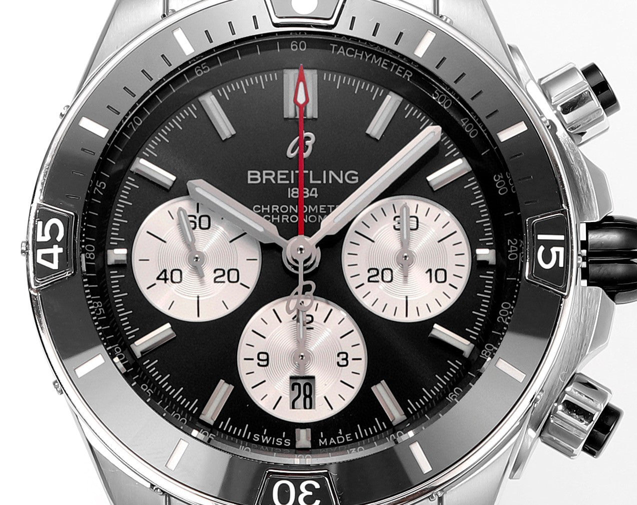 Breitling Mechanical Watches With Steel Bracelet Watch #96674