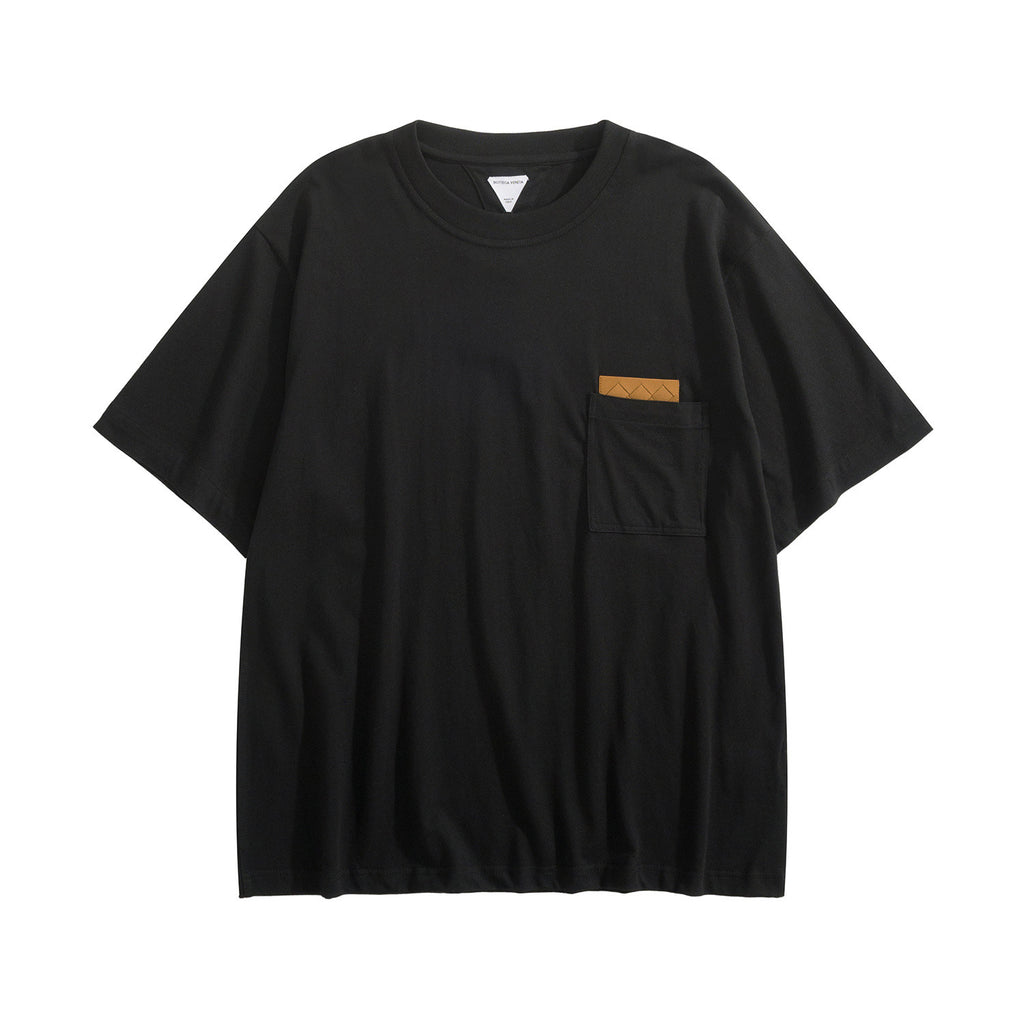 Bottega Veneta Men's and Women's Pima Cotton Jersey T-Shirt #315622