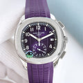 Patek Philippe Aquanaut Men's Solid Color Automatic Mechanical Movement Rubber Strap 42.2 mm Case Watch #77942