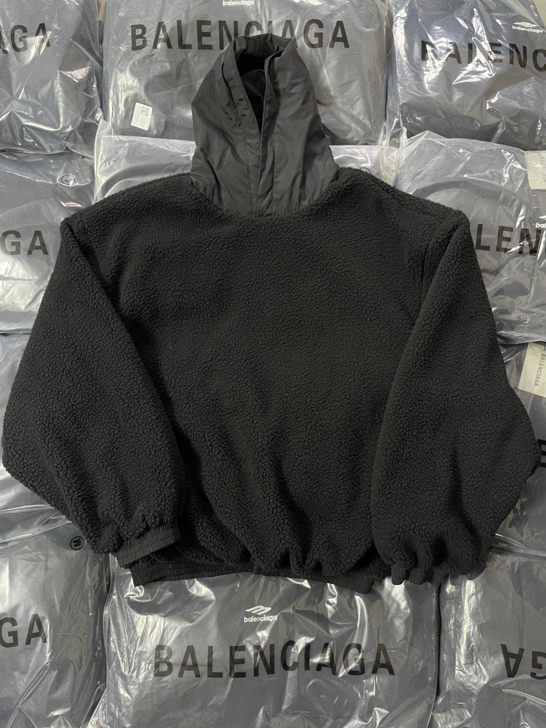 Balenciaga Fall/Winter Men's and Women's Ski Sherpa Pullover Oversized Sweatshirt #333198