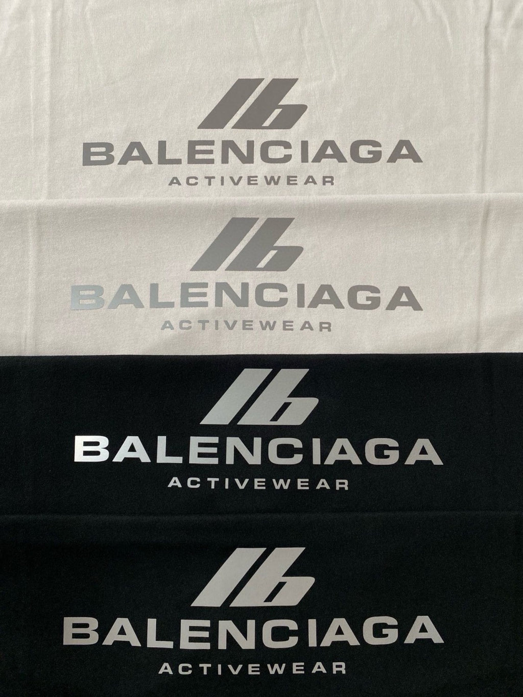 Balenciaga Men's and Women's Summer Solid Color Letter Printed Round Neck Cotton Short Sleeve T-Shirt #99688