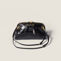 MiuMiu Women's Caprice Calfskin Small Backpack Shoulder Bag Fashionable Brown Clutch Retro Brown 5BF131 #195045