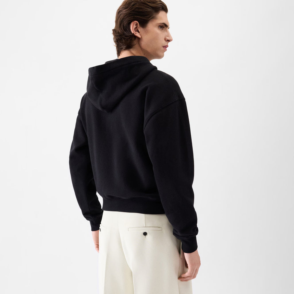 Jacquemus Men's And Women's Spring/fall Fashion Casual Solid Color Hooded Zipper Oversized Sweatshirt Jacket #79531