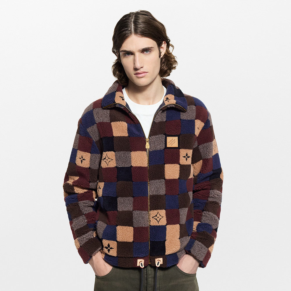 Louis Vuitton Damier Fleece Blouson #336104