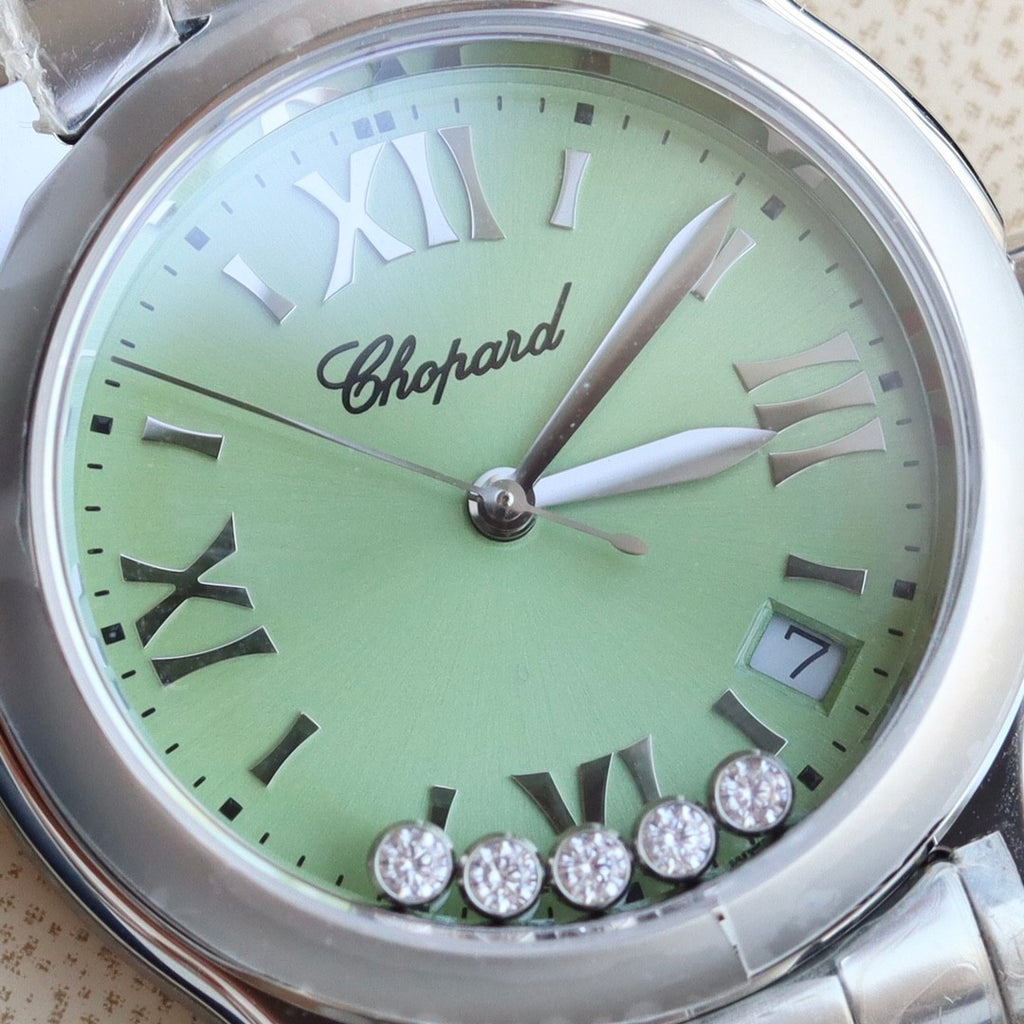 Chopard Happy Sport Women's Solid Color Dial Quartz Movement Stainless Steel Case 36mm Watch #77346