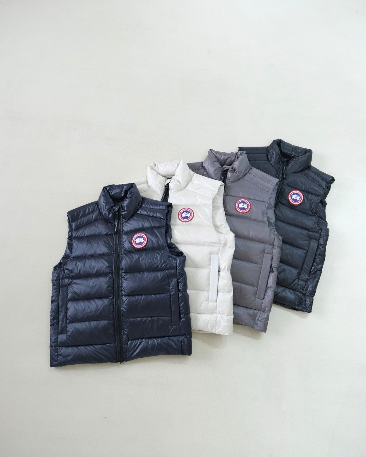Canada Goose Men's and Women's Fall/Winter Crofton Canada Goose lightweight series functional Down jacket vest #332211