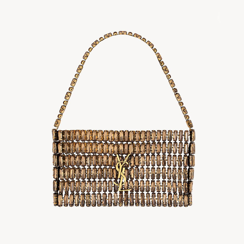 Saint Laurent EVENING Bag in Crystals #379368