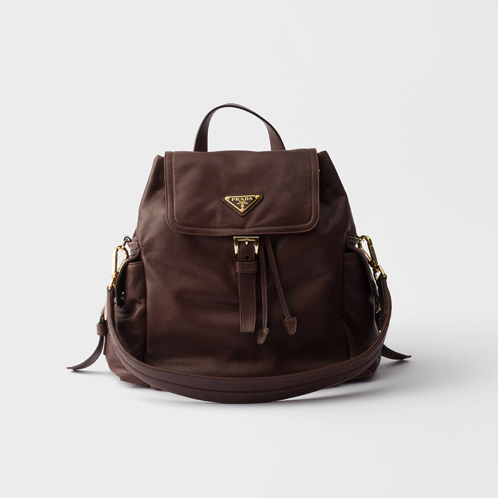 Prada Sienna Prada Explore Medium Nappa Leather Backpack #336806