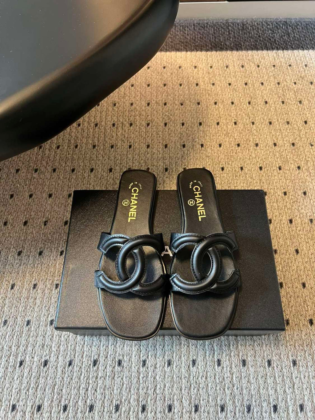 Chanel CC slippers sandals #378238
