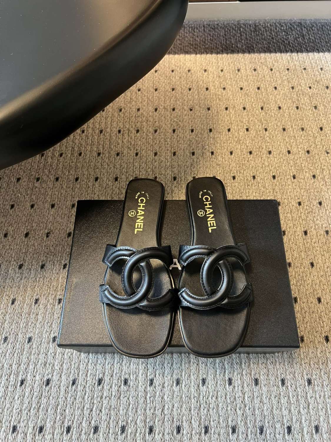 Chanel CC slippers sandals #378238