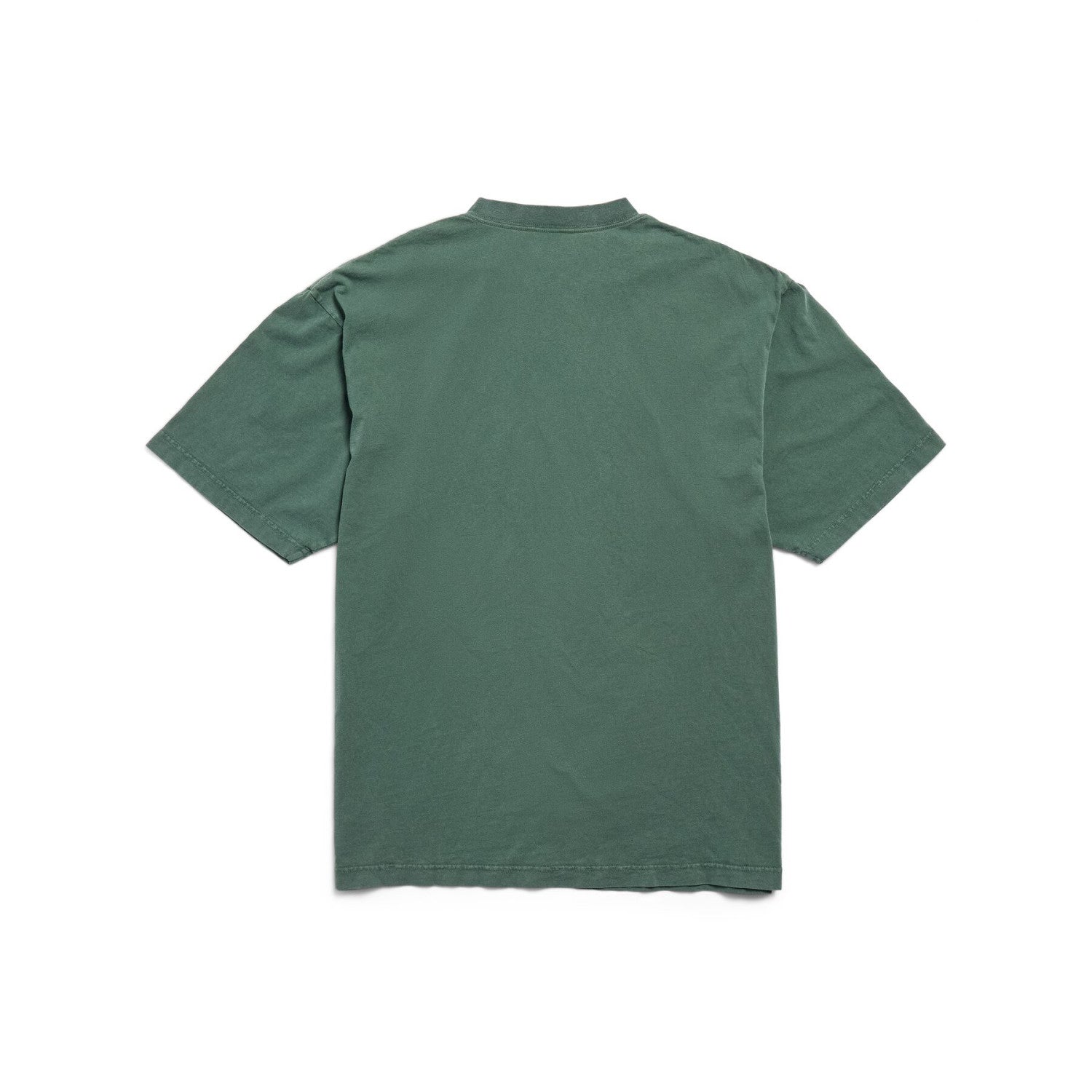 Balenciaga BB ICON STENCIL Men's Summer Fashion Casual Crew Neck Vintage Plain Knit Oversized Loose Fit T-Shirt #78613