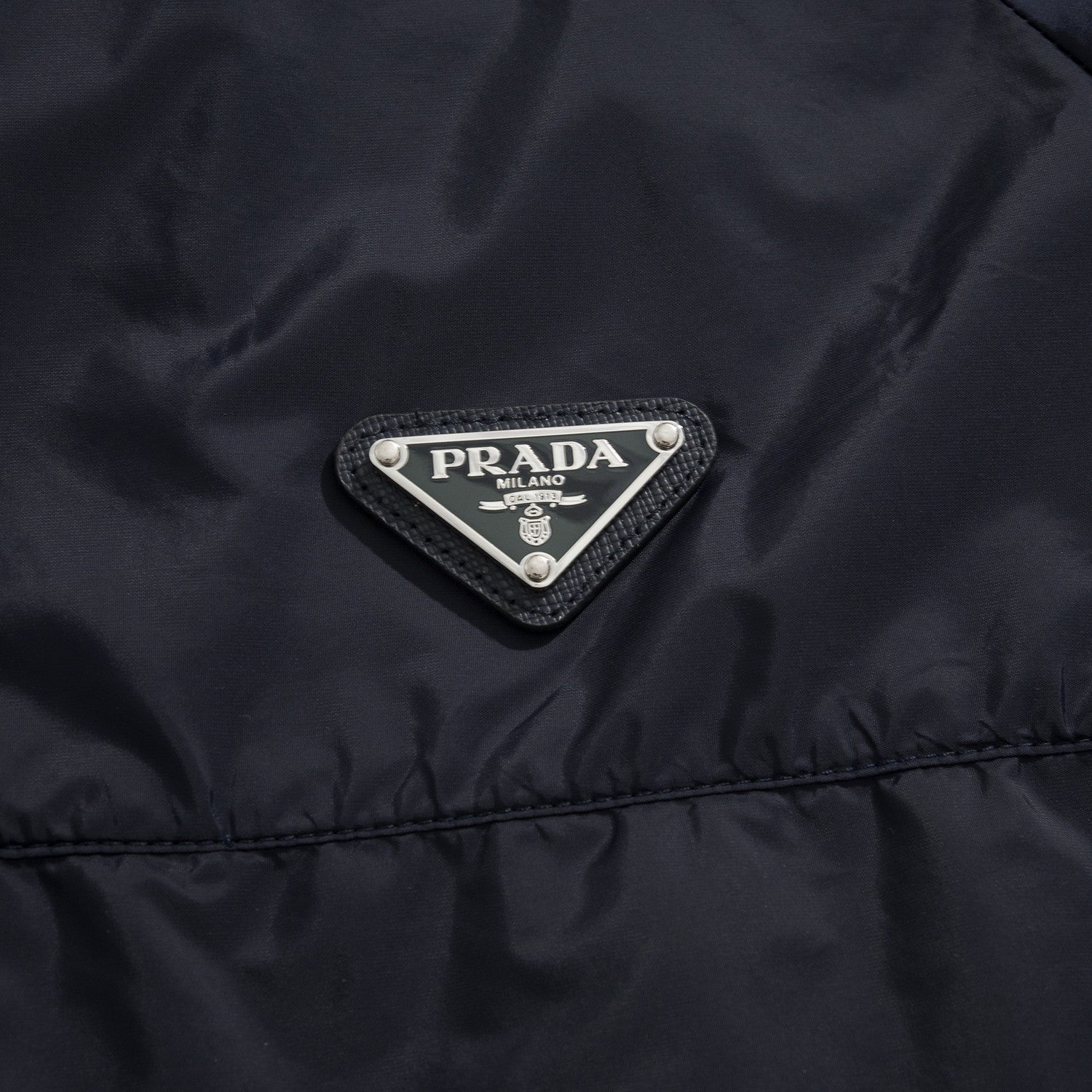 Prada Men's Spring/Summer Casual Fashion Zipper Hooded Elastic Waist Short Sports Jacket Recycled Nylon Short Jacket #78354