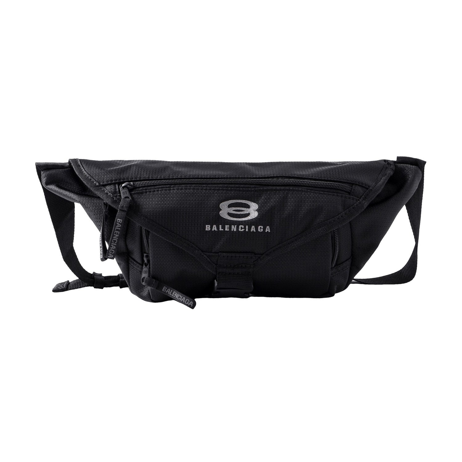 Balenciaga UNITY Men's and Women's Fashion Casual Solid Color Zipper Nylon Waist Bag Crossbody Bag Shoulder Bag Bags #78691