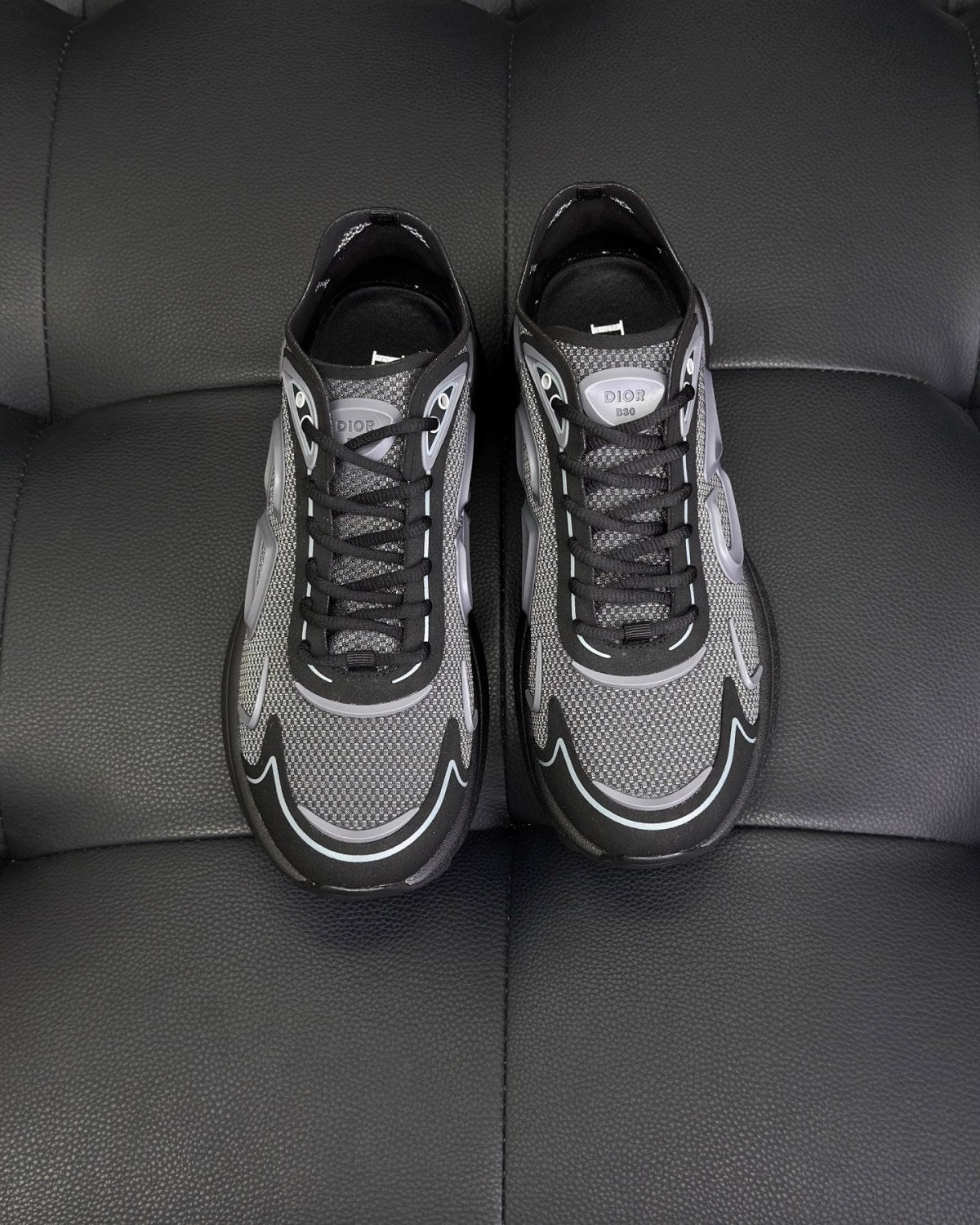 DIOR B30 Countdown Tech Sneaker Semi-Transparent N3O Nylon #376566