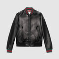 Gucci Men's And Women's Spring/autumn Fashion Casual Solid Color Zipper Cuff Elastic Long Sleeve Jacket #532