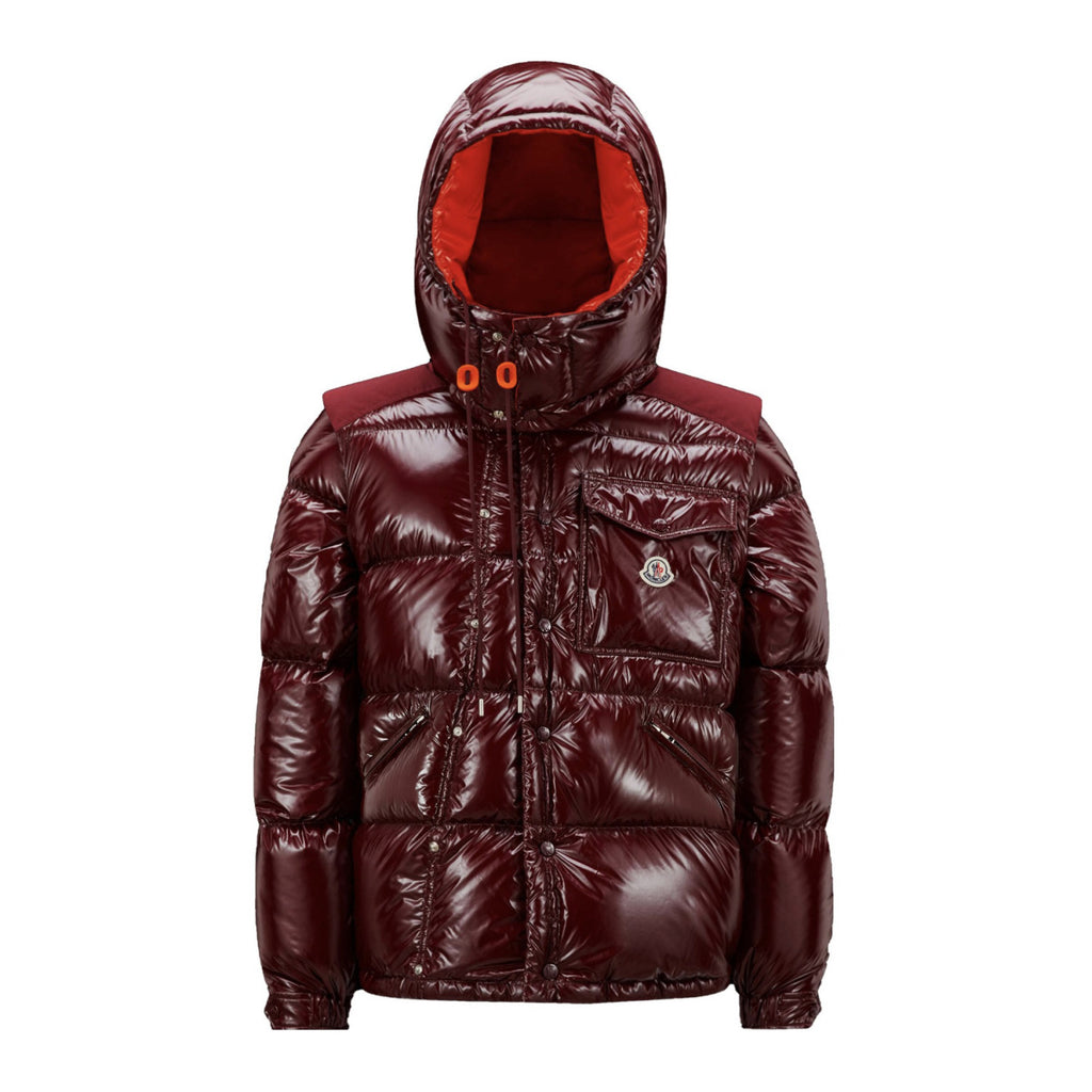 Moncler Men's Autumn and Winter Solid Color Adjustable Hood Removable Ichabod Puffer Down Jacket #73895