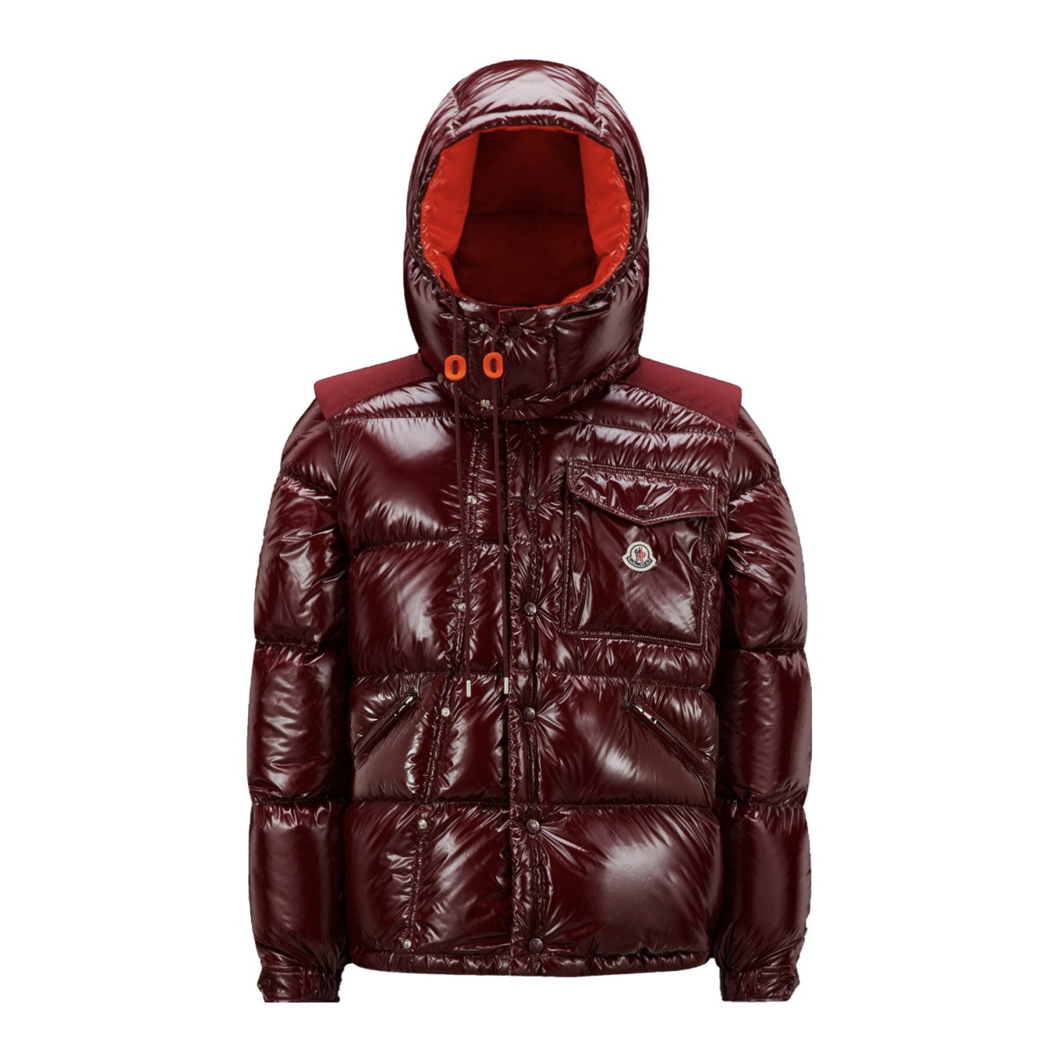 Moncler Men's Autumn and Winter Solid Color Adjustable Hood Removable Ichabod Puffer Down Jacket #73895