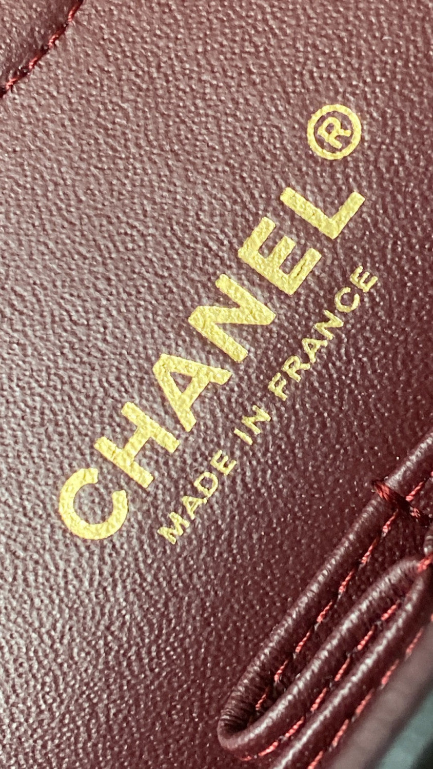 Chanel CF Women's Diamond Logo Sheepskin Shoulder Bag Medium #332608