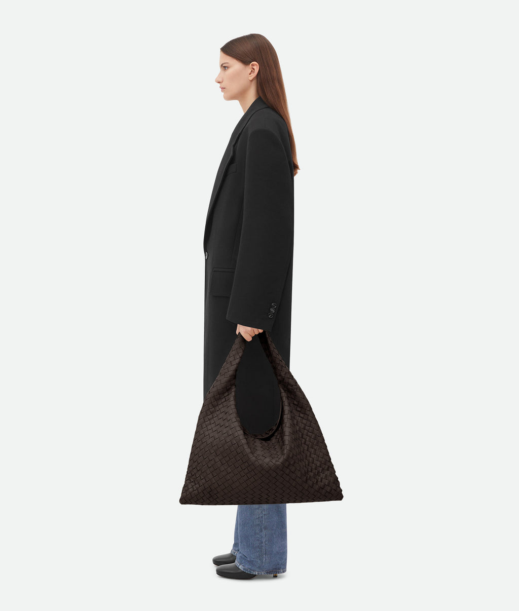 Bottega Veneta Hop Large Multicolor Collection Intrecciato Woven Shoulder Bag Suede Glossy Leather 100% Genuine Leather Fashion Temperament Bags 763970V3IV12190 #81129